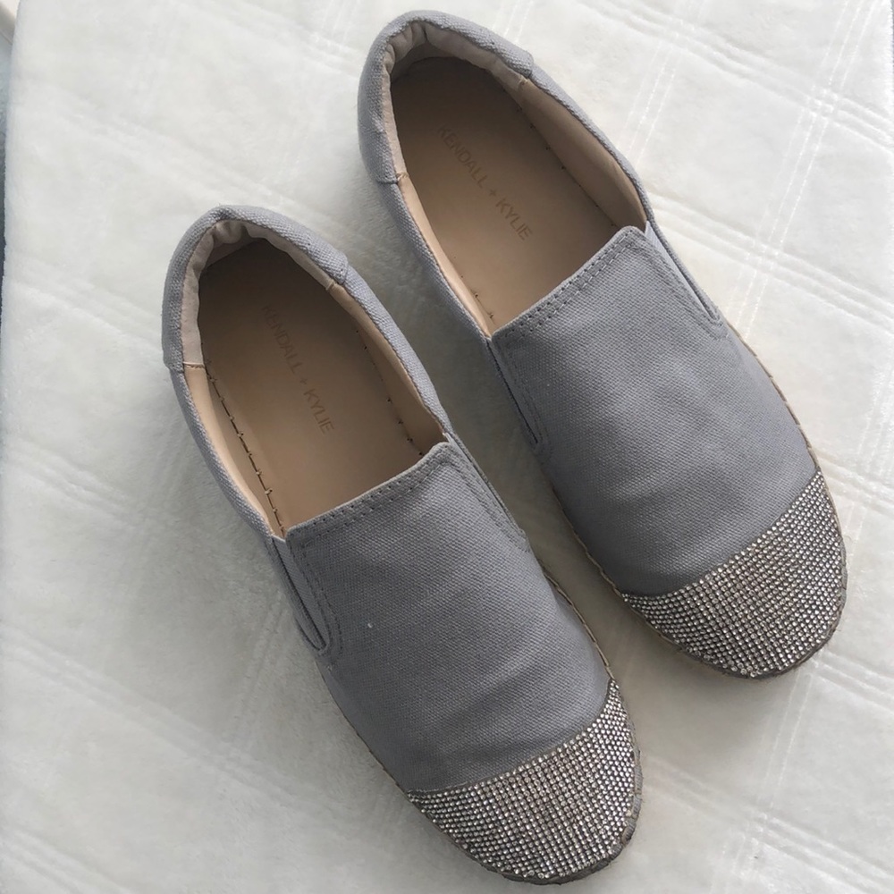 Kendall + Kylie platform espadrille slip on shoes